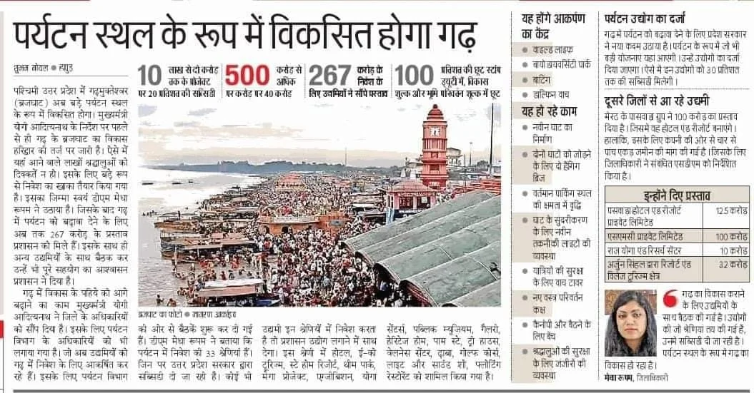 Garhmukteshwar infrastructure news